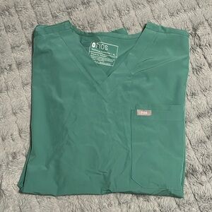 Eucalyptus Figs Scrub Top